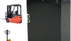 48V 12Ah LiFePO4 Battery 48 Volt 12AH Electric Forklift Lithium Iron Phosphate Battery Replacement for 0-600W Electric Pallet Jack Truck Motor