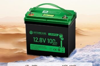 12V 100Ah LiFePO4 Lithium Battery, Deep Cycles Lithium Battery Built in 100A BMS for RV, Trolling Motor, Camping, Marine, Home Energy Storage-2 Packs