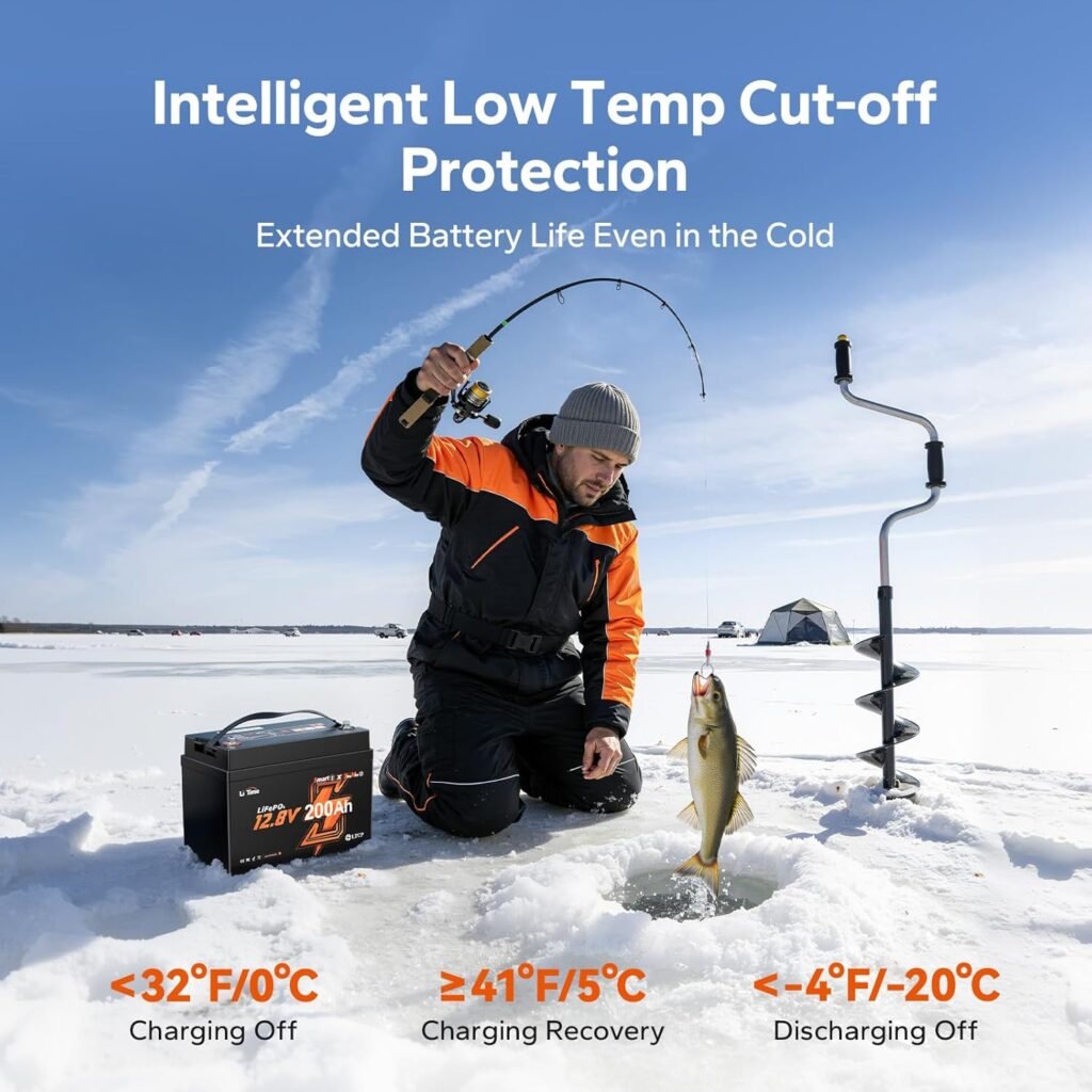Litime 12V 200Ah Bluetooth Trolling Motors LiFePO4 Battery (Group 31), Volt Mini Lithium Batteries with Low Temp Protection, Up to Deep Cycles, 200A BMS for RV, Marine, Solar, Off-Grid Litime 12V 200Ah Bluetooth Trolling Motors LiFePO4 Battery (Group 31), Volt Mini Lithium Batteries with Low Temp Protection, Up to Deep Cycles, 200A BMS for RV, Marine, Solar, Off-Grid