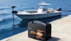 Litime 12V 200Ah Bluetooth Trolling Motors LiFePO4 Battery (Group 31), 12 Volt Mini Lithium Batteries with Low Temp Protection, Up to 20000 Deep Cycles, 200A BMS for RV, Marine, Solar, Off-Grid