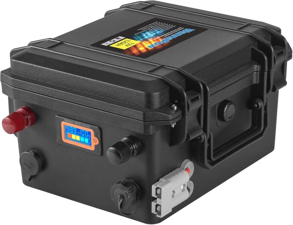 12V 120Ah LiFePO4 Battery,Trolling Motor Battery Built-in 100A BMS 1536Wh,8000+ Deep Cycle 12v Lithium Battery for Marine,Boat,RV,Solar and Off Grid Applications 12V 120Ah LiFePO4 Battery,Trolling Motor Battery Built-in 100A BMS 1536Wh,8000+ Deep Cycle 12v Lithium Battery for Marine,Boat,RV,Solar and Off Grid Applications