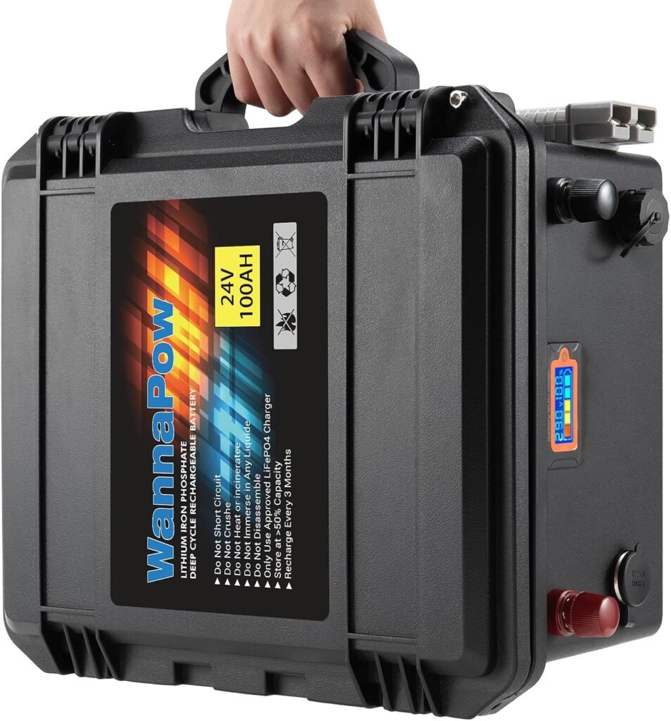 12V 120Ah LiFePO4 Battery,Trolling Motor Battery Built-in 100A BMS 1536Wh,8000+ Deep Cycle 12v Lithium Battery for Marine,Boat,RV,Solar and Off Grid Applications 12V 120Ah LiFePO4 Battery,Trolling Motor Battery Built-in 100A BMS 1536Wh,8000+ Deep Cycle 12v Lithium Battery for Marine,Boat,RV,Solar and Off Grid Applications