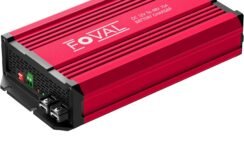 FOVAL 12V to 48V DC to DC Charger, 800W Ultra-Fast Battery Charger for LiFePO4, Lead-Acid, AGM, Gel, and Lithium – Multi-Stage Charging for RVs, CVS, Trailers, Boats and Trucks
