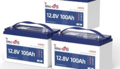 Timeusb 12V 100Ah LiFePO4 Lithium Battery Built-in 100A BMS, Automotive-Grade Cells, Group 31 Deep Cycle Lithium Trolling Motors Batteries Perfect for Boat, Marine, RV, Solar Systems (2-Pack)
