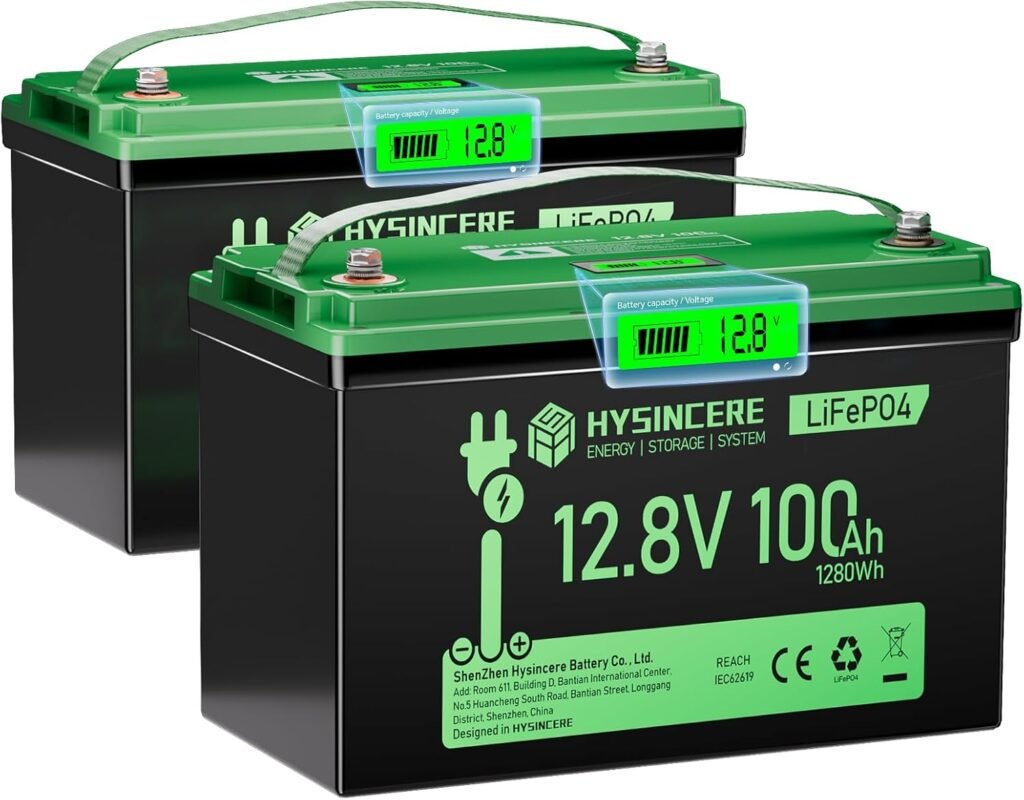 12V 100Ah LiFePO4 Lithium Battery BCI Group Built-in 100A BMS with Low-Temp Cut off Protection, Deep Cycle Battery, Perfect for Trolling Motor, RV, Boat, Marine, Packs 12V 100Ah LiFePO4 Lithium Battery BCI Group Built-in 100A BMS with Low-Temp Cut off Protection, Deep Cycle Battery, Perfect for Trolling Motor, RV, Boat, Marine, Packs