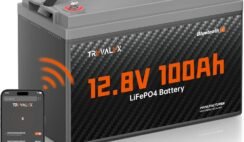 12V 10Ah Lithium LiFePO4 battery,Built-in 10A BMS,Lightweight Design,Up to 5000+ Deep Cycles,10 Years Lifespan, Upgrade Now for Fish Finder,Small UPS,Solar Power,Ride-on Toys,Lighting