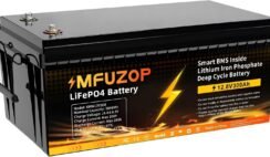 12V 300Ah LiFePO4 Lithium Battery Integrated 200A BMS 15000+ Cycling Deep Cycle Li-Ion Battery MAX 3840W Power Supports series/parallel connection, great for solar, RV, boat and off-grid use