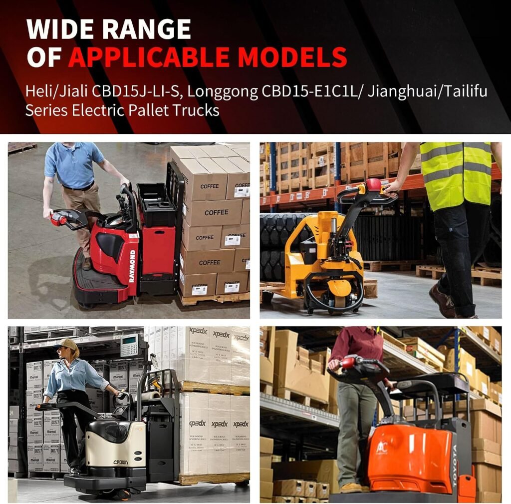 24V 30Ah Electric Pallet Jack Battery for Heli CBD15J-LI-S, Heli CBD18J-LI-S, Heli CBD20J-LI, JIALIFT SL15L3, 24V Forklift LiFePO4 Lithium Battery for Electric Pallet Trucks