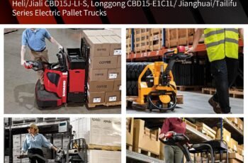 24V 30Ah Electric Pallet Jack Battery for Heli CBD15J-LI-S, Heli CBD18J-LI-S, Heli CBD20J-LI, JIALIFT SL15L3, 24V Forklift LiFePO4 Lithium Battery for Electric Pallet Trucks