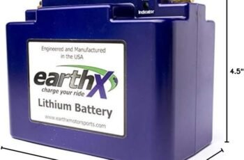 EarthX ETX680C Lithium Iron Phosphate Battery (LiFePo4) for Aircraft with 60 amp alternators or less!