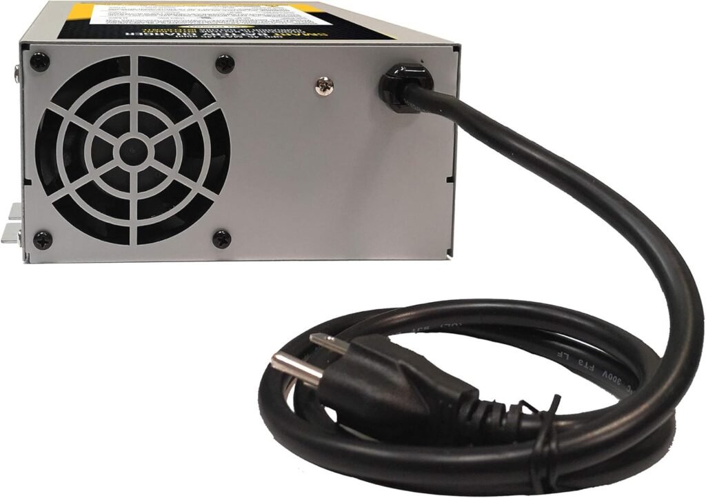 Go Power Smart Battery RV Converter Charger - 3-Stage, Lithium-Compatible Power Converter for RV Batteries - Extends Deep-Cycle Battery Life - High Continuous Output (100 Amp) for 12-Volt Loads Go Power Smart Battery RV Converter Charger - 3-Stage, Lithium-Compatible Power Converter for RV Batteries - Extends Deep-Cycle Battery Life - High Continuous Output (100 Amp) for 12-Volt Loads